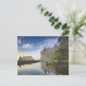 Sunset at Ruby Beach, Olympisch Nationaal Park Briefkaart (Staand voorkant)