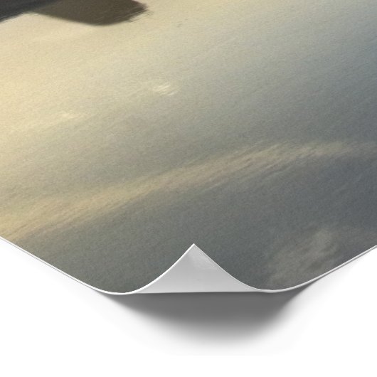 Sunset at Ruby Beach, Olympisch Nationaal Park Poster (Hoek)