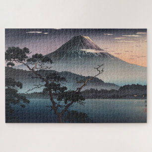 Sunset at Saiko Lake by Tsuchiya Koitsu Legpuzzel