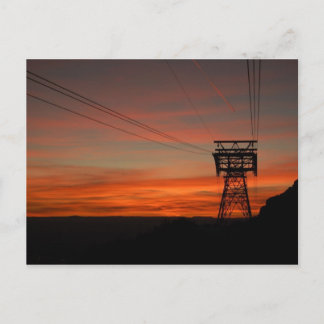 Sunset at Sandia Peak Briefkaart