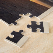 Sunset at Santa Monica pier Legpuzzel (Zijkant)