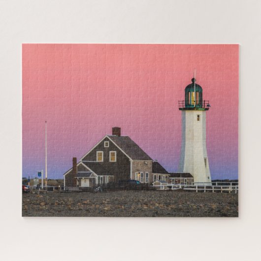 Sunset at Scituate Jigzaag Puzzle Legpuzzel (Horizontaal)