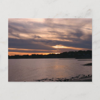 Sunset at Sherwood Island Briefkaart