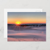 Sunset at Silver Lake State Park, Michigan Briefkaart (Voorkant / Achterkant)