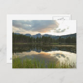 Sunset at Sprague Lake - Rocky Mountain Nat'l Park Briefkaart (Voorkant / Achterkant)
