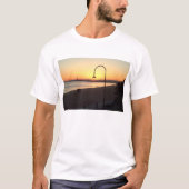 Sunset at St Kilda Beach T-shirt (Voorkant)