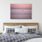 Sunset at Sullivan's Island Canvas Afdruk (Insitu (Slaapkamer))