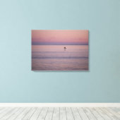 Sunset at Sullivan's Island Canvas Afdruk (Insitu (Houten vloer))