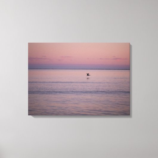 Sunset at Sullivan's Island Canvas Afdruk (Voorkant)
