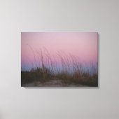 Sunset at Sullivan's Island, SC Canvas Afdruk (Voorkant)