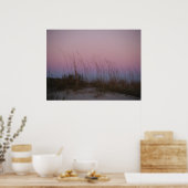 Sunset at Sullivan's Island, South Carolina Poster (Keuken)