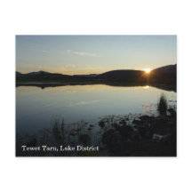 Sunset at Tewet Tarn Briefkaart