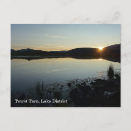 Sunset at Tewet Tarn Briefkaart
