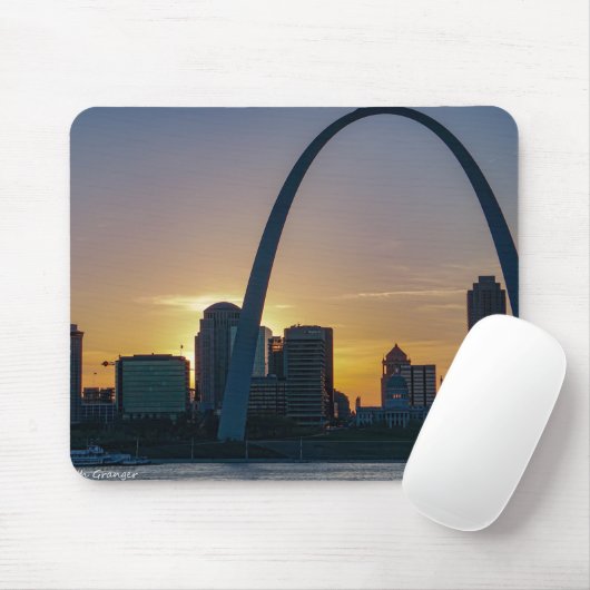 Sunset at the Arch Muismat (Met muis)