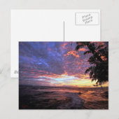 Sunset at the Beach...Briefkaart Briefkaart (Voorkant / Achterkant)
