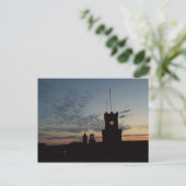 Sunset at the Clocktower Briefkaart (Staand voorkant)