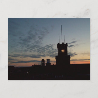 Sunset at the Clocktower Briefkaart