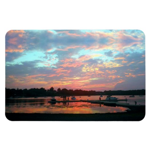Sunset at the Cove Magneet (Horizontaal)