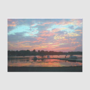 Sunset at the Cove Tissuepapier