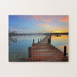 Sunset at the Lake Legpuzzel