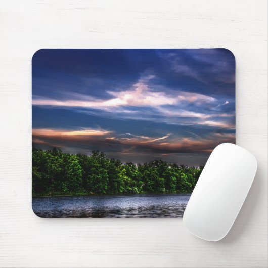 Sunset at the Lake Mousepad Muismat (Met muis)