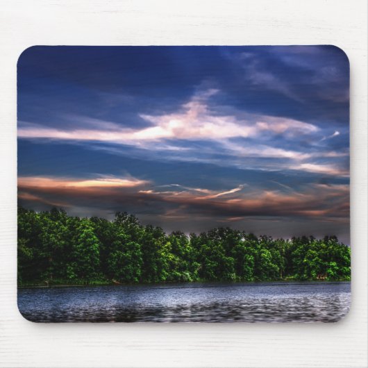 Sunset at the Lake Mousepad Muismat (Voorkant)