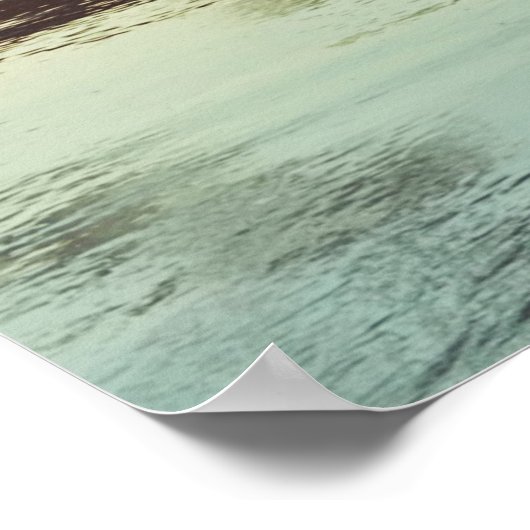 Sunset at the Oceanside Pier Poster (Hoek)