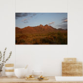 Sunset at the Organ Mountains Poster (Keuken)