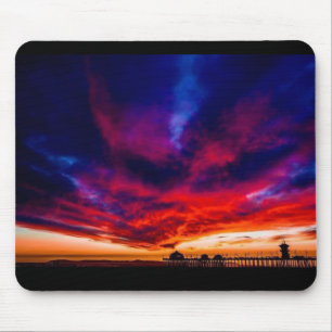Sunset at the Pier, Huntington Beach, CA Muismat