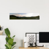 Sunset at the Rein Ranch Poster (Thuiskantoor)