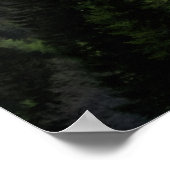 Sunset at Trenta valley, Slovenië Poster (Hoek)