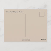 Sunset at Udaipur India Briefkaart (Achterkant)