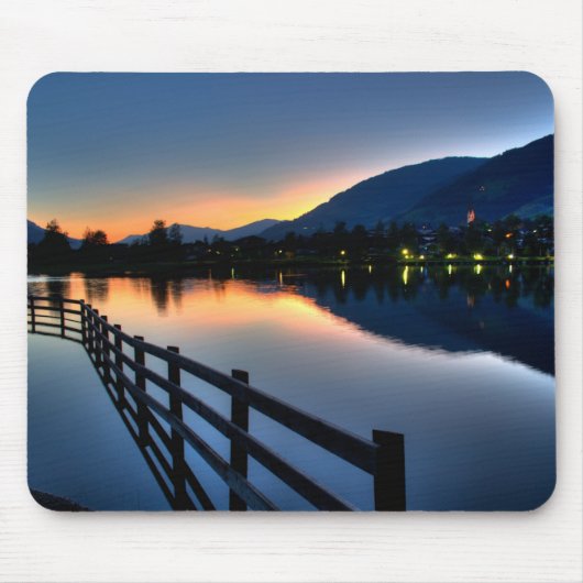 Sunset at Uttendorfer See Muismat (Voorkant)