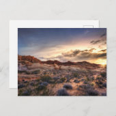 Sunset at Valley of Fire State Park | Nevada, VS Briefkaart (Voorkant / Achterkant)