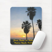 Sunset at Venice Beach California Muismat (Met muis)