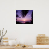 Sunset at West End, Cayman Brac, Cayman Islands, Poster (Keuken)