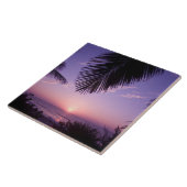 Sunset at West End, Cayman Brac, Cayman Islands, Tegeltje (Zijkant)