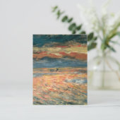 Sunset at Zee by Pierre Renoir,  Kunst (Staand voorkant)