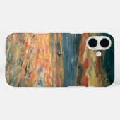Sunset at Zee by Pierre Renoir,  Kunst Case-Mate iPhone Case (Achterkant (horizontaal))
