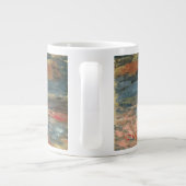 Sunset at Zee by Pierre Renoir,  Kunst Grote Koffiekop (Achterkant)