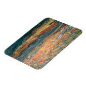 Sunset at Zee by Pierre Renoir,  Kunst Magneet (Linkerzijde)