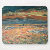 Sunset at Zee by Pierre Renoir,  Kunst Muismat (Voorkant)