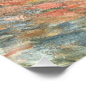 Sunset at Zee by Pierre Renoir,  Kunst Poster (Hoek)