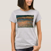 Sunset at Zee by Pierre Renoir, Kunst T-shirt (Voorkant)