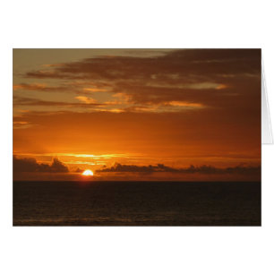 Sunset at Zee I Tropical Colorful Seascape