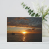 Sunset at Zee II Tropical Seascape (Staand voorkant)