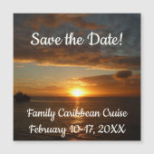 Sunset at Zee II Tropical Seascape (Voorkant)