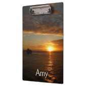 Sunset at Zee II Tropical Seascape Klembord (Links)