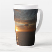 Sunset at Zee II Tropical Seascape Latte Mok (Rechterhoek)