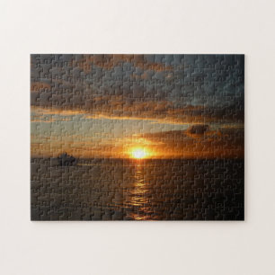 Sunset at Zee II Tropical Seascape Legpuzzel